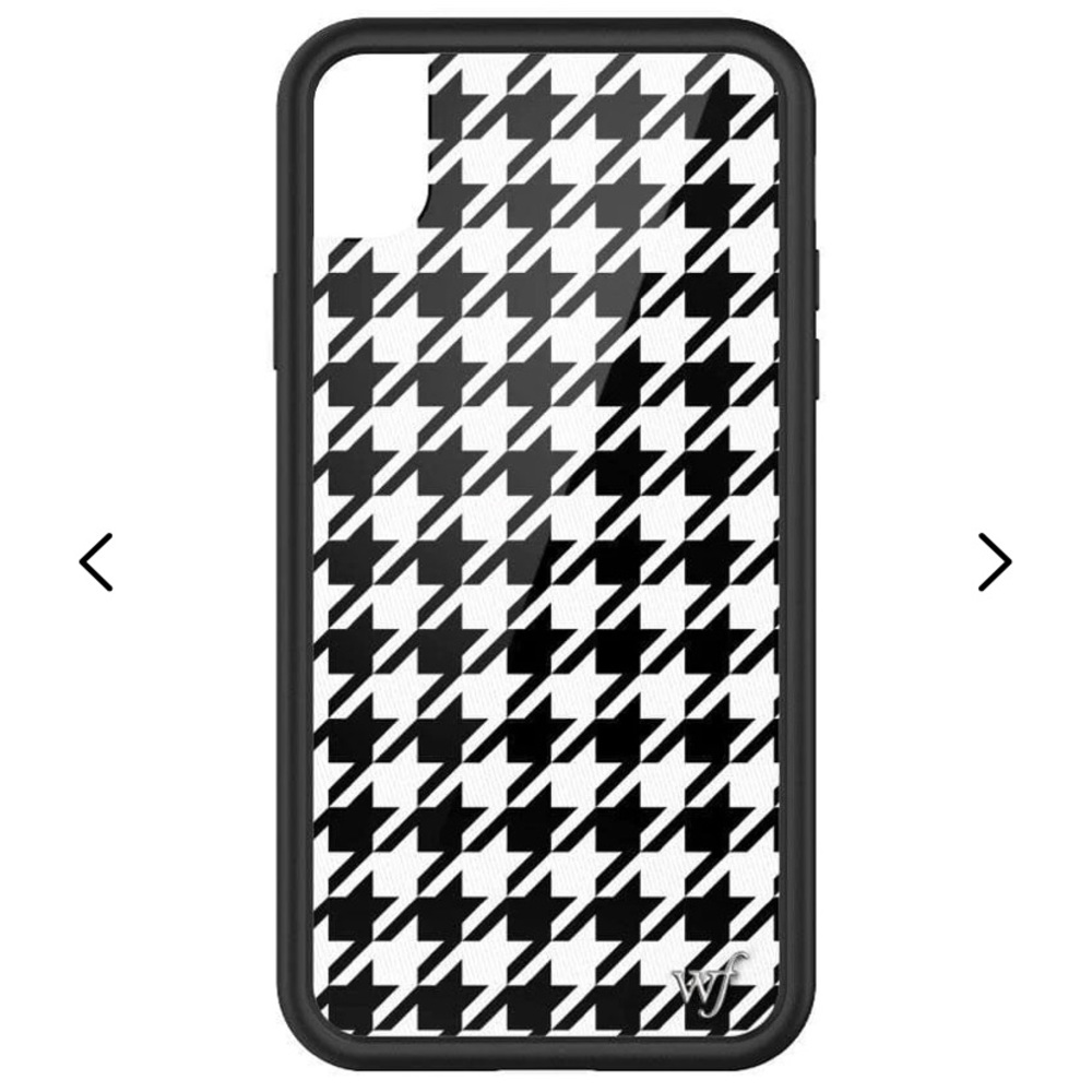 Houndstooth iPhone Xr Case